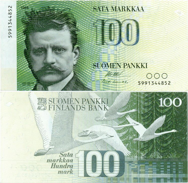 100 Markkaa 1986 5991344852